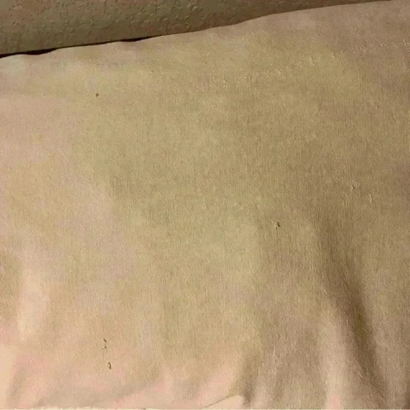 Set of 2 vintage handmade embroidered flour sack pillowcases lotus flower - Picture 12 of 12